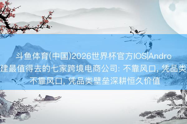 斗鱼体育(中国)2026世界杯官方IOS|Android手机app下载 福建最值得去的七家跨境电商公司: 不靠风口, 凭品类壁垒深耕恒久价值